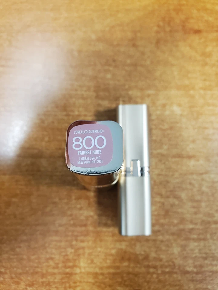 Loreal Paris Colour Riche Hydrating Lipstick Fairest Nude - 2 EA