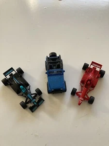 SIKU 1357 x 2 FORMULA 1 CARS & 1342 JEEP WRANGLE as SEEN, 1:64 SCALE, See Pics. - Picture 1 of 10