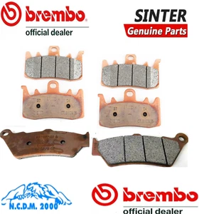 PASTIGLIE FRENO BREMBO GENUINE ANTERIORI POSTERIORI BMW R 1200 GS 2014 2015 - Imagen 1 de 9