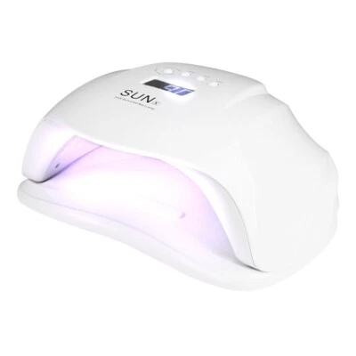 Lámpara de uñas LED dispositivo de curado de luz UV Glow X 54W blanco - Imagen 1 de 4