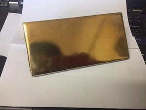Hoja de oro genuino Subway 3x6 azulejos DCI Dura industria cerámica - Imagen 1 de 6