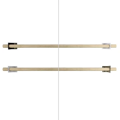 Hakenleiste hängend | Küchenreling Pfannenhalter Garderobenstange Gardinenstange - Bild 1 von 4