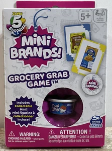 Zuru 5 Surprise Mini Brands Grocery Grab Card Game Cool Whip New - Picture 1 of 3