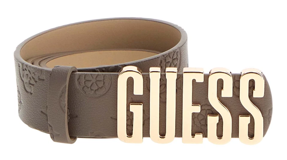GUESS Gerty Pant Belt W85 Gürtel Dark Taupe taupe Neu - Bild 1 von 1