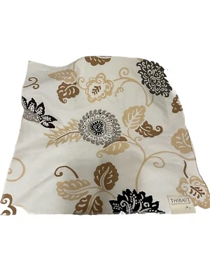 Thibaut Fabric Sample Waterlily Collection Mimosa 24”Crafting Great For A Pillow - Image 1 of 4