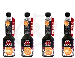 Millers Oils Diesel Power ECOMAX Fuel Additive Treatment - 250 ML X4 QTY 4 - Picture 1 of 1