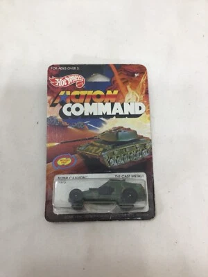 1984 Hot Wheels Action Command Super Cannon Megaforce Vehicle #9373B Carded MOC - Image 1 of 3