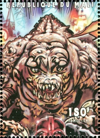 Mali #YT1150 MNH 1997 Star Wars Bantha [931b Mi1947] Cover