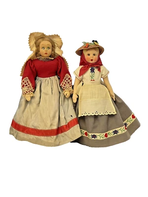 Muñecas Lenci de fieltro vintage mascota 9,5" de alto Foto 1 de 4