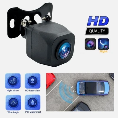 170° Waterproof HD Night Vision Car Rear View Backup Camera Reverse Parking Aid - Image 1 of 4