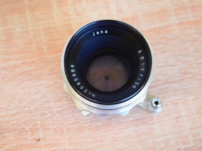 Carl Zeiss BIOTAR B 58/2 10 Blades Jena EXA Mount, US DUTIES INCLUDED - Image 1 of 4