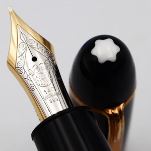 [excellent] Montblanc Meisterstuck 149 14C585 Fountain Pen M Nib vintage 1970s - Picture 1 of 24