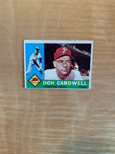 1960 TOPPS BASEBALL #384 DON CARDWELL!! (CREASE) $1 SHIPPING!! - Picture 1 of 2