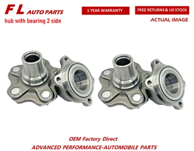 Conjunto de buje y cojinete de rueda trasera para Nissan 350Z 2003 2004 2005 2006-2009 2 lados Foto 1 de 4