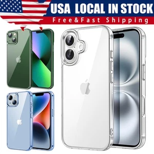 Funda protectora transparente de silicona suave a prueba de golpes mini para iPhone 17 16 15 14 13 Pro Max - Imagen 1 de 24
