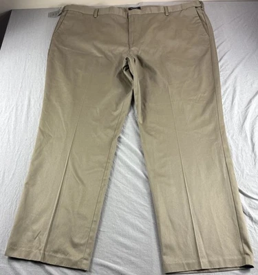 Dockers Signature Khaki D3 Men 52x32 Beige Classic Fit Pants Chinos Slacks NEW - Image 1 of 4