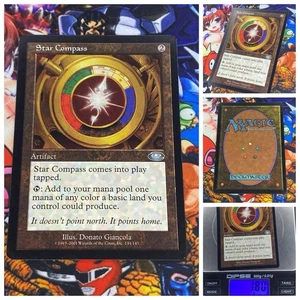 MTG Star Compass 🇬🇧 ⚪️ NM Magic TCG Planeshift 2001 Vintage OG Artifact Staple - Bild 1 von 5