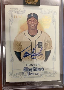 2021 Topps Archives Signature Series Auto Card - Torii Hunter #144 13/89 - Picture 1 of 2