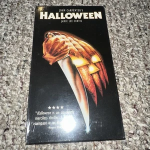 Halloween VHS John Carpenter Michael Meyers Jamie Lee Curtis NEW & FACTORY SEAL! - Picture 1 of 2