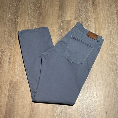 VINCE DL1961 Men Casual Straight XTWILL Pants Slate Blue Size 38 x 33 EUC - Image 1 of 4