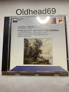 Schubert: The Trout / Death And The Maiden by Budapest / Julliard Quartet (CD) - Bild 1 von 2