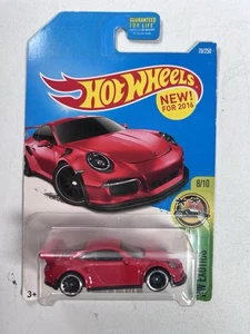 2016 Hot Wheels Porsche 911 GT3 RS #78/250 RED - Picture 1 of 2