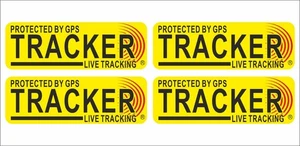 Tracker Fitted Aufkleber für Auto Van LKW GPS Tracker Sticker GPS Fensteraufkleber - Bild 1 von 2