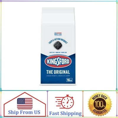 Kingsford Original Charcoal Briquettes for Grilling, 16 lbs - Image 1 of 4
