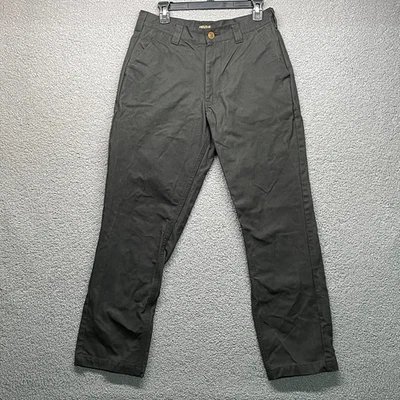 Pantalones de caza Deus Ex Machina de lona encerada para hombre reales 31x30 marrón oliva moto Foto 1 de 4