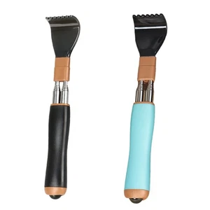 1x Back Scratcher Extendable Metal Portable Back Scratcher for Men Women Adults - Picture 1 of 14