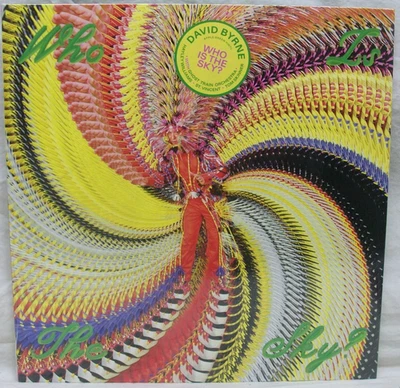 NEW, Sealed David Byrne "Who Is This The Sky?" LP Apple Green Vinyl Record Indie - Image 1 of 2