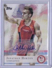 Jonathan Horton 2012 Topps U.S. Olympic Team & Hopefuls Autograph Auto #80