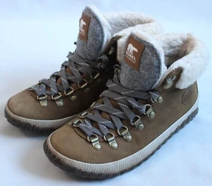 Sorel Womens Size 6 Out ‘N About Plus Conquest Boot Short Ankle Bootie Brown - Picture 1 of 7