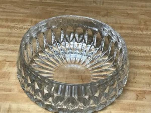 7 1/2" Round Bowl Althea (Cut) by Gorham Crystal Crafted in West Germany - Imagen 1 de 1