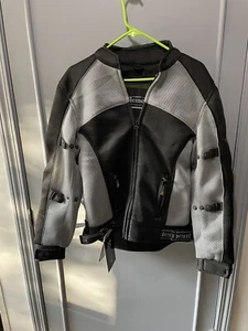 Xelement CF507 Women's 'Guardian' Black and Grey Mesh Jacket X-Armor Medium - Picture 1 of 7