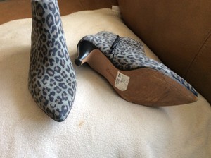 clarks leopard ankle boots
