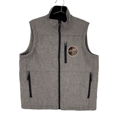 Новый мужской средний ковбой легенда скрытый носить флисовый жилет с подкладкой полный молнии карманы - Изображение 1 из 4