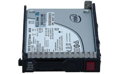 HP - 804575-B21 - HP 80GB 6Gb SATA 2.5in RI-PLP SC SSD - Bild 1 von 3