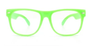 GAFAS DE SOL VERDE TRANSPARENTE CLÁSICAS AÑOS 80 90 VINTAGE RETRO TONOS UVB UVA - Imagen 1 de 5