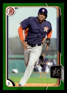 DOMINGO SANTANA astros 2015 Bowman Prospect #BP109 Green 28/99 (E1) - Picture 1 of 2