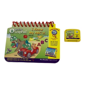 My First Leap Pad I Know my ABCs Cartridge and book - Picture 1 of 2