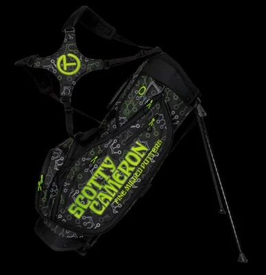 Bolso de pie Scotty Cameron Pathfinder 2021 círculo T CT mini corona negro/verde Foto 1 de 4