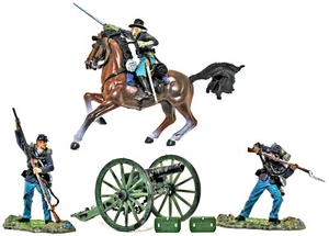 Forces of Valor Union Action Set #2 - mint card - 54mm painted plastic soldiers - Picture 1 of 1