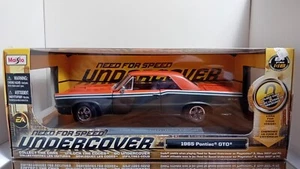 Maisto 1:18 Need for Speed Undercover Pontiac GTO 65 Hurst Mint in Box Very Rare - Picture 1 of 16