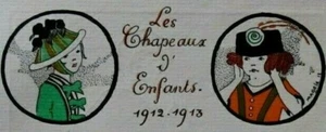 Maggie The Hats' Kids 1912-1913 Stencil Edition Original 1913 - Picture 1 of 9