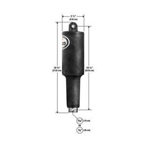 Lenco 101XDS Short Extreme Duty Actuator - 12V - 2-1/4" Stroke w/3/8" Hardware [ - Picture 1 of 1