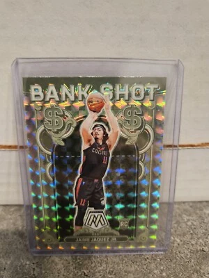 2023-24 Panini Mosaic Basketball Jaime Jaquez Jr Bank Shot Prizm Parallel #11 - Image 1 of 2