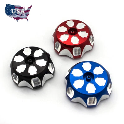 Cubierta de tapa de tanque de combustible de gasolina CNC Billet 68 mm para Kawasaki KLX450R 07 08 20 2010-2018 Foto 1 de 4