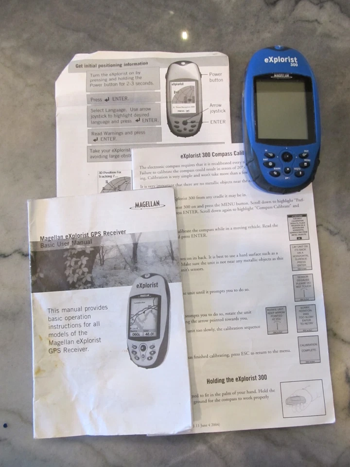 Magellan eXplorist 300 Handheld GPS Receiver. Hiking/Camping/Geocaching/Hunting - Image 1 of 3