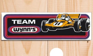 Team Wynns Motor Racing metal plaques signs poster image garage mancave - Picture 1 of 2